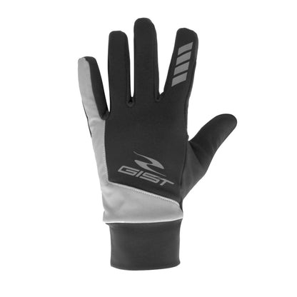 Gants vélo hiver long Gist Super Roubaix noir tactile