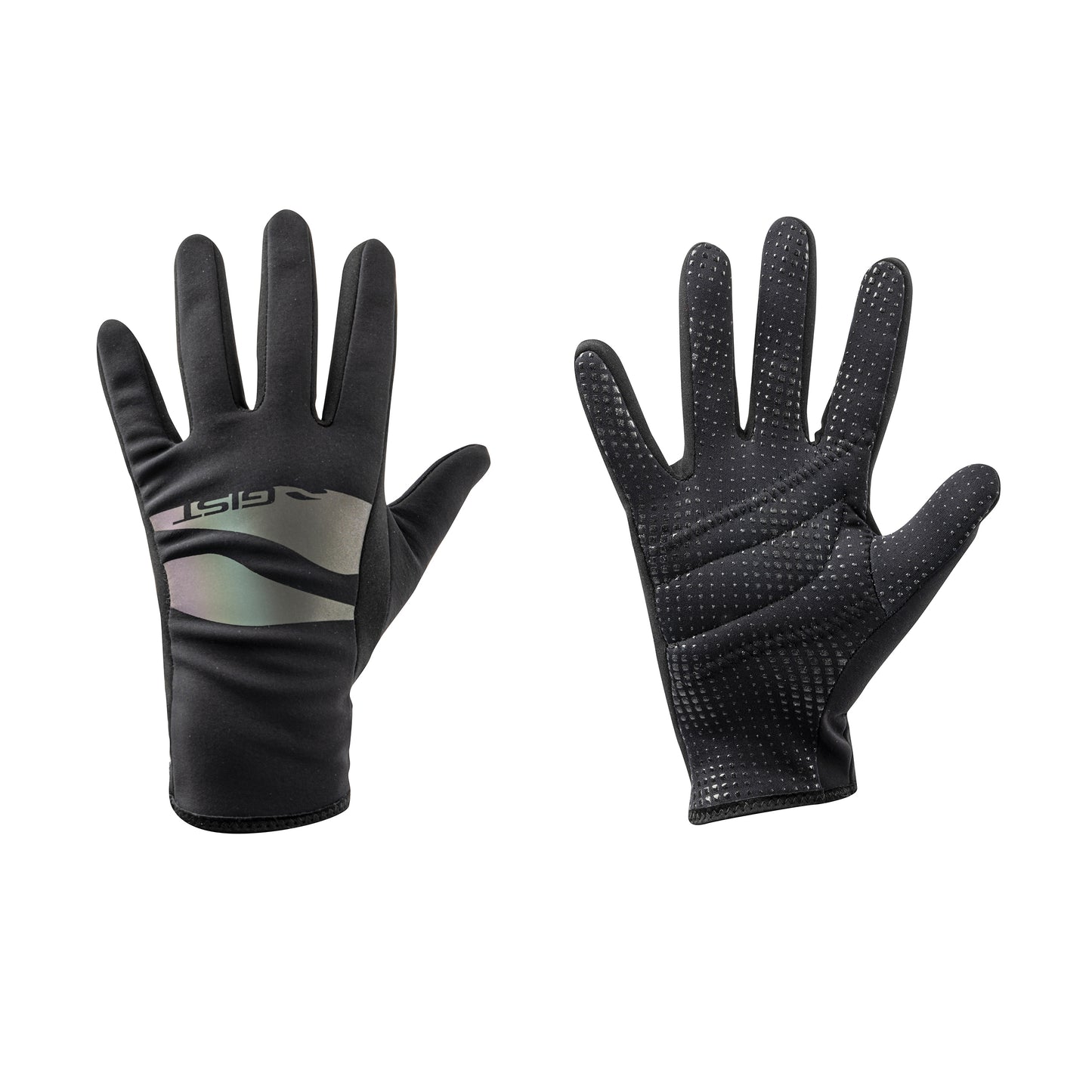 Gants vélo hiver long Gist Sonic anti-pluie noir tactile