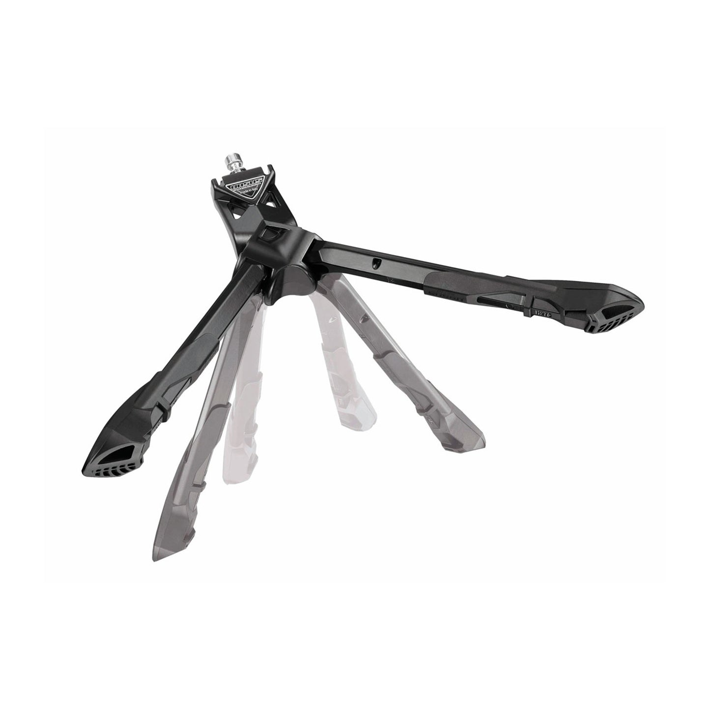 Béquille vélo double centrale Ursus jumbo 26" pliable alu noir 275mm - supporte poids 100kgs