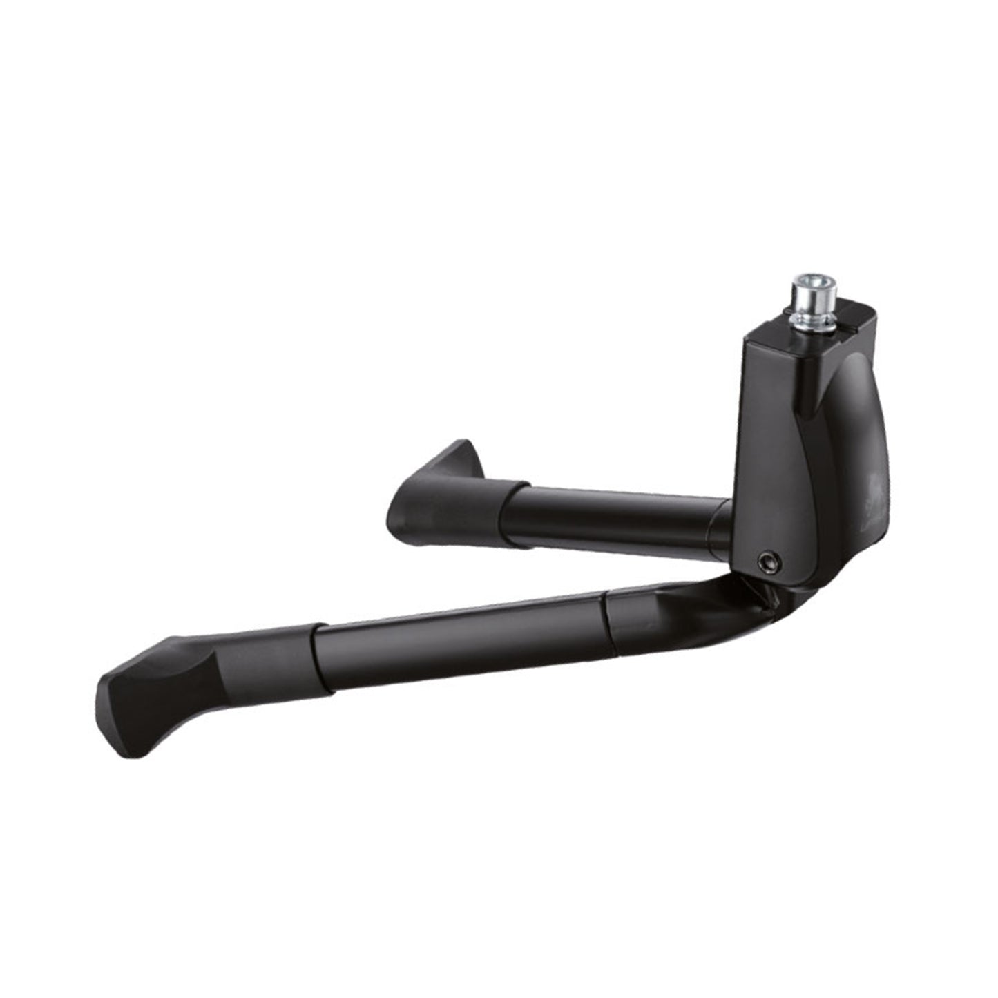 Béquille vélo double centrale Ursus big foot 26" pliable alu noir 275mm - supporte poids 50kgs