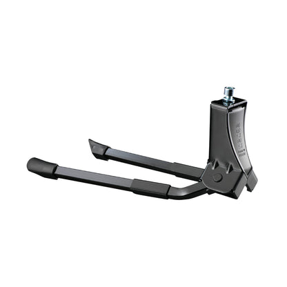 Béquille vélo double centrale Ursus hooper foot 28"-700c pliable alu noir 300mm - supporte poids 50kgs