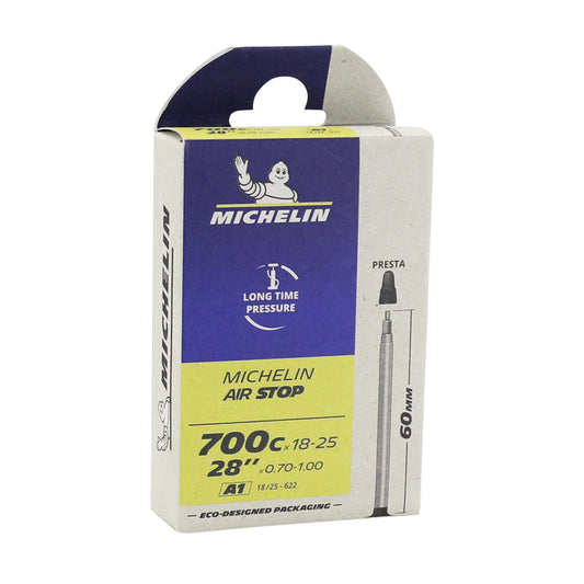 Chambre à air vélo 700 x 18-25 Michelin a1 valve presta 60mm