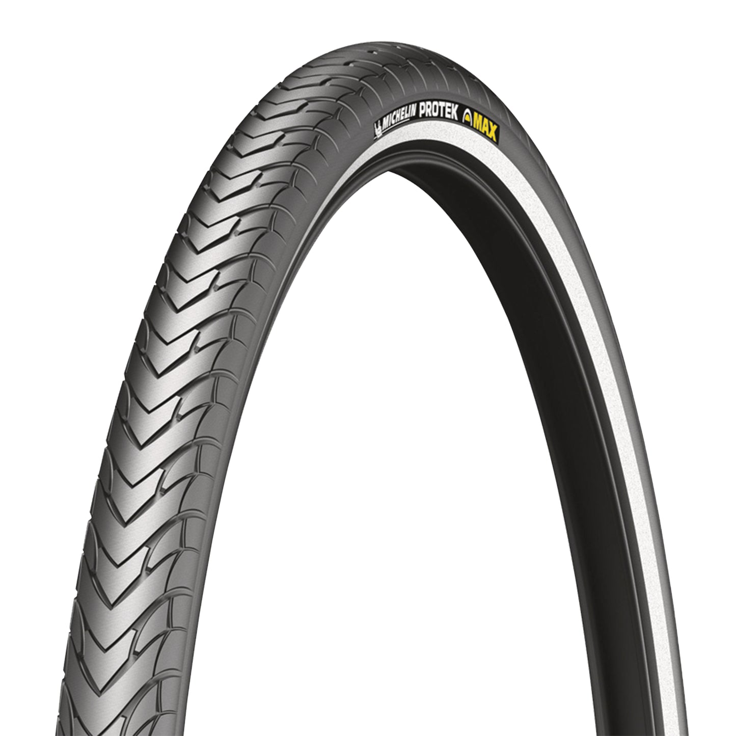 Pneu VTT Urbain 24 X 1.85 Michelin Protek Max Renfort 5mm Noir TR (47-507) flanc Reflex Compatible VAE