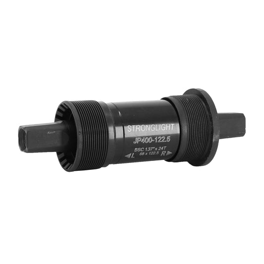 Boîtier pédalier Stronglight carré jp400 cuvettes plastiques 122mm filetage anglais - bsc - 1,37x24