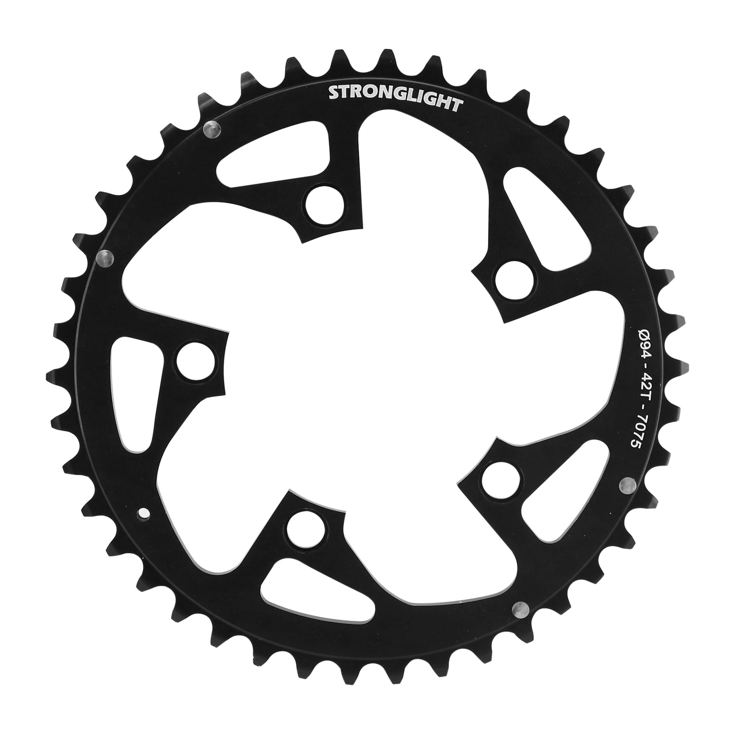 Plateau VTT 5 bras Stronglight D94 triple ext42 8-9V