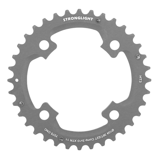 Plateau VTT 4 bras Stronglight D104 pour Shimano XTR M980 36D