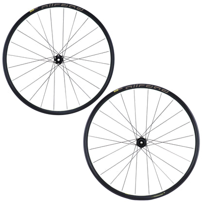 Roues gravel route 700 Mavic Allroad disc Centerlock 11V tubeless