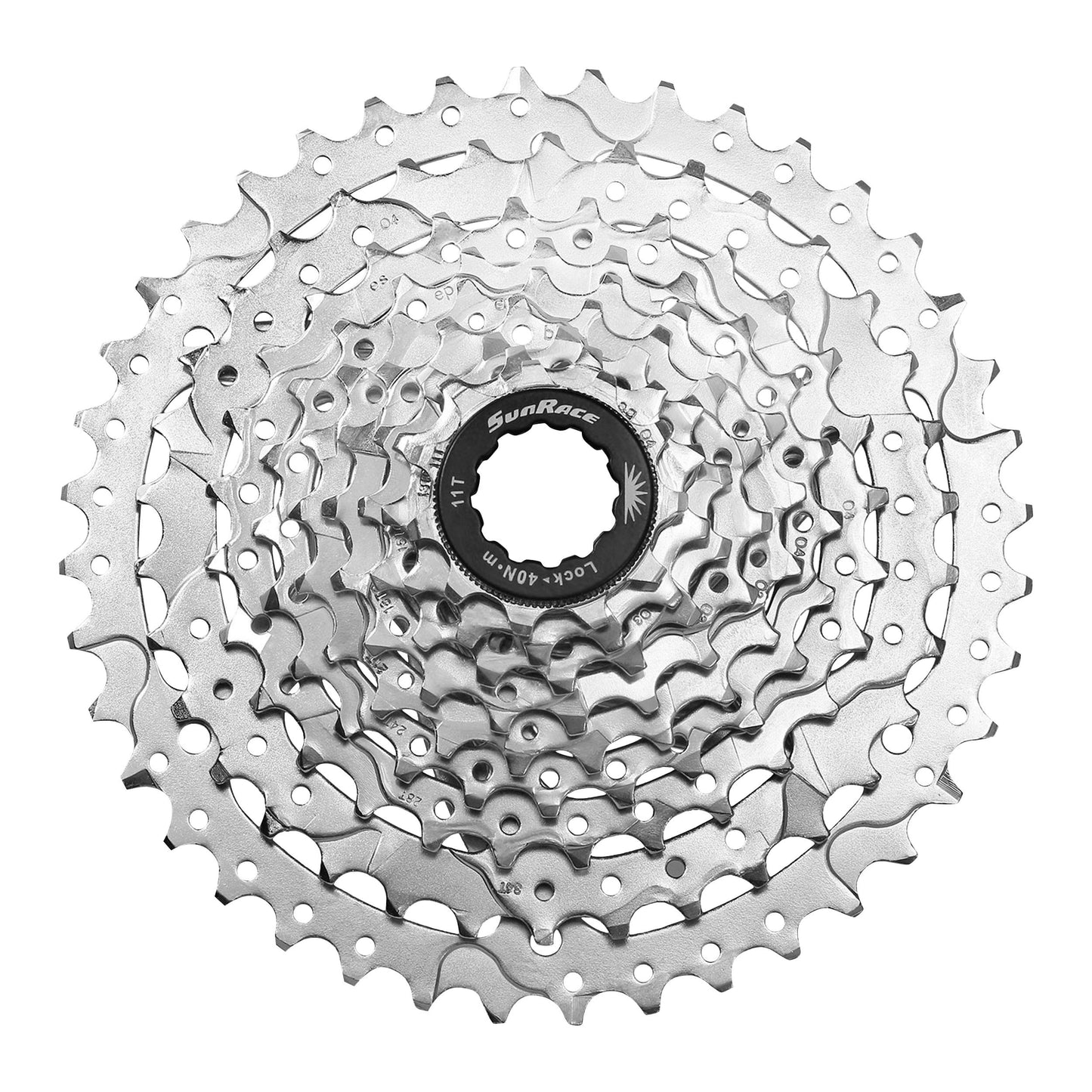 Cassette 9v. Sunrace m980 11-40 VTT pour Shimano nickel