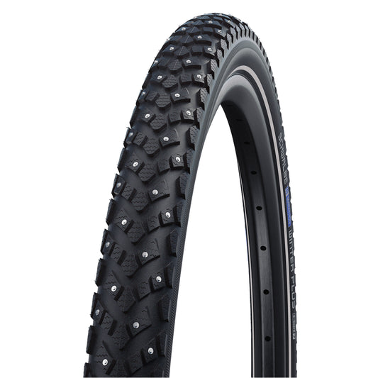 Pneu Neige 26 X 2.00 Schwalbe Winter plus TR (50-584) Renfort 5mm flanc Reflex - Pneu Neige et Verglas avec 200 clous