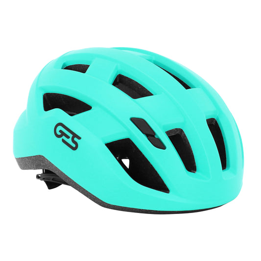 Ges Adult Road-Gravel X-Way Bicycle Helmet Bianchi Green In-Mold Fit-System