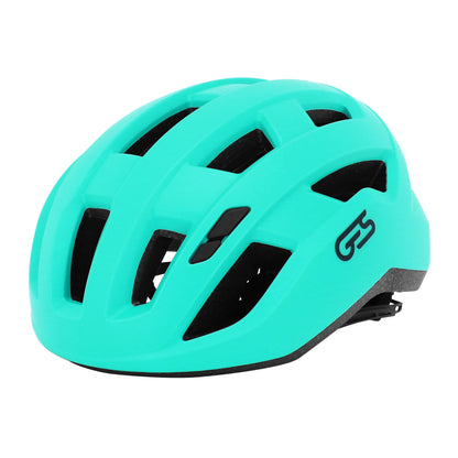 Ges Adult Road-Gravel X-Way Bicycle Helmet Bianchi Green In-Mold Fit-System