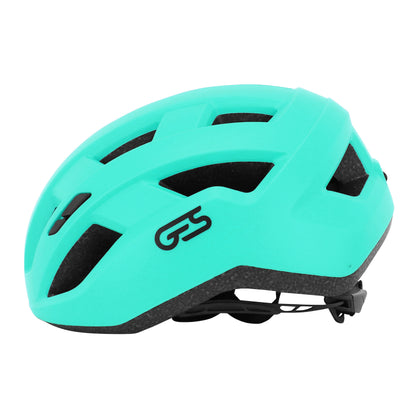 Ges Adult Road-Gravel X-Way Bicycle Helmet Bianchi Green In-Mold Fit-System
