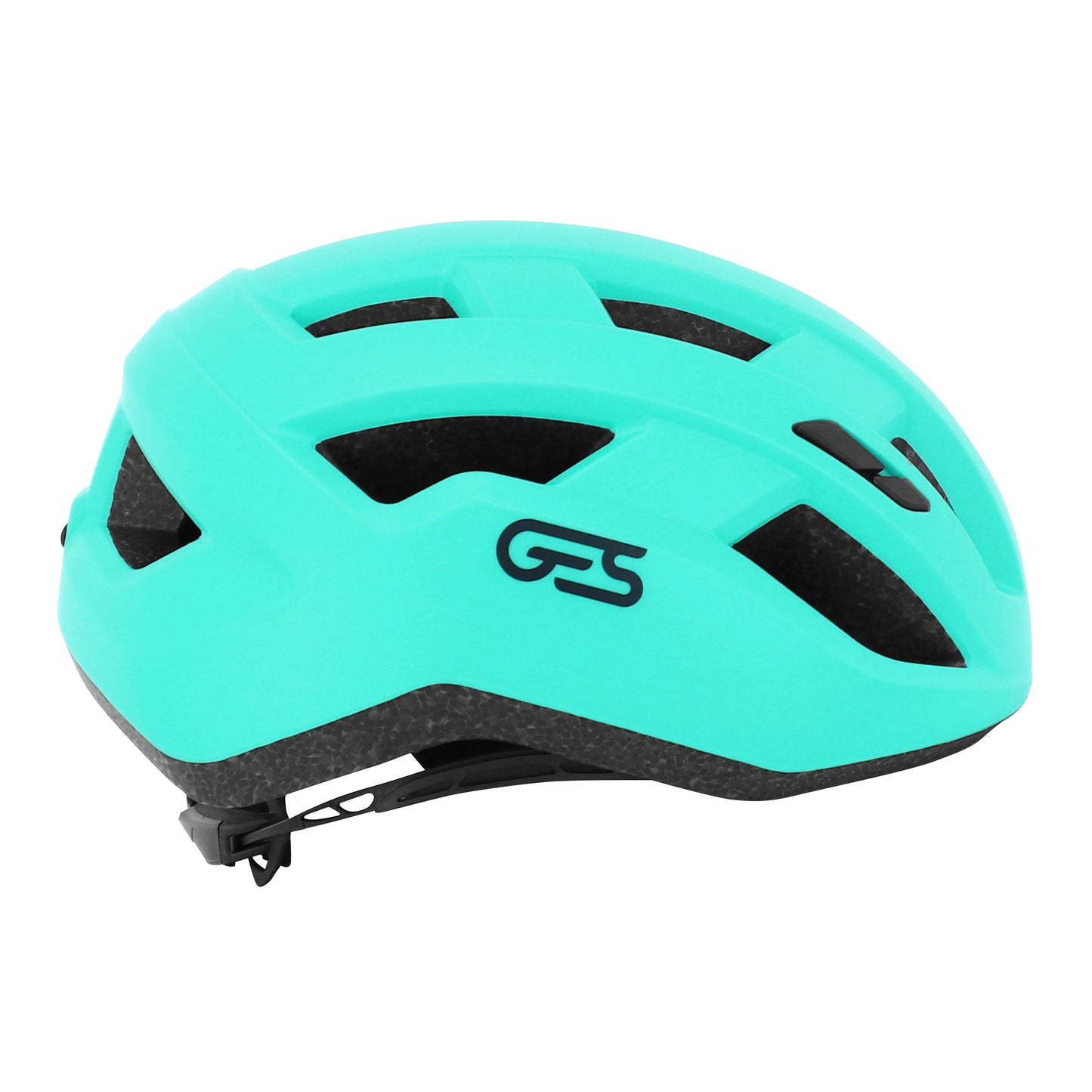 Ges Adult Road-Gravel X-Way Bicycle Helmet Bianchi Green In-Mold Fit-System