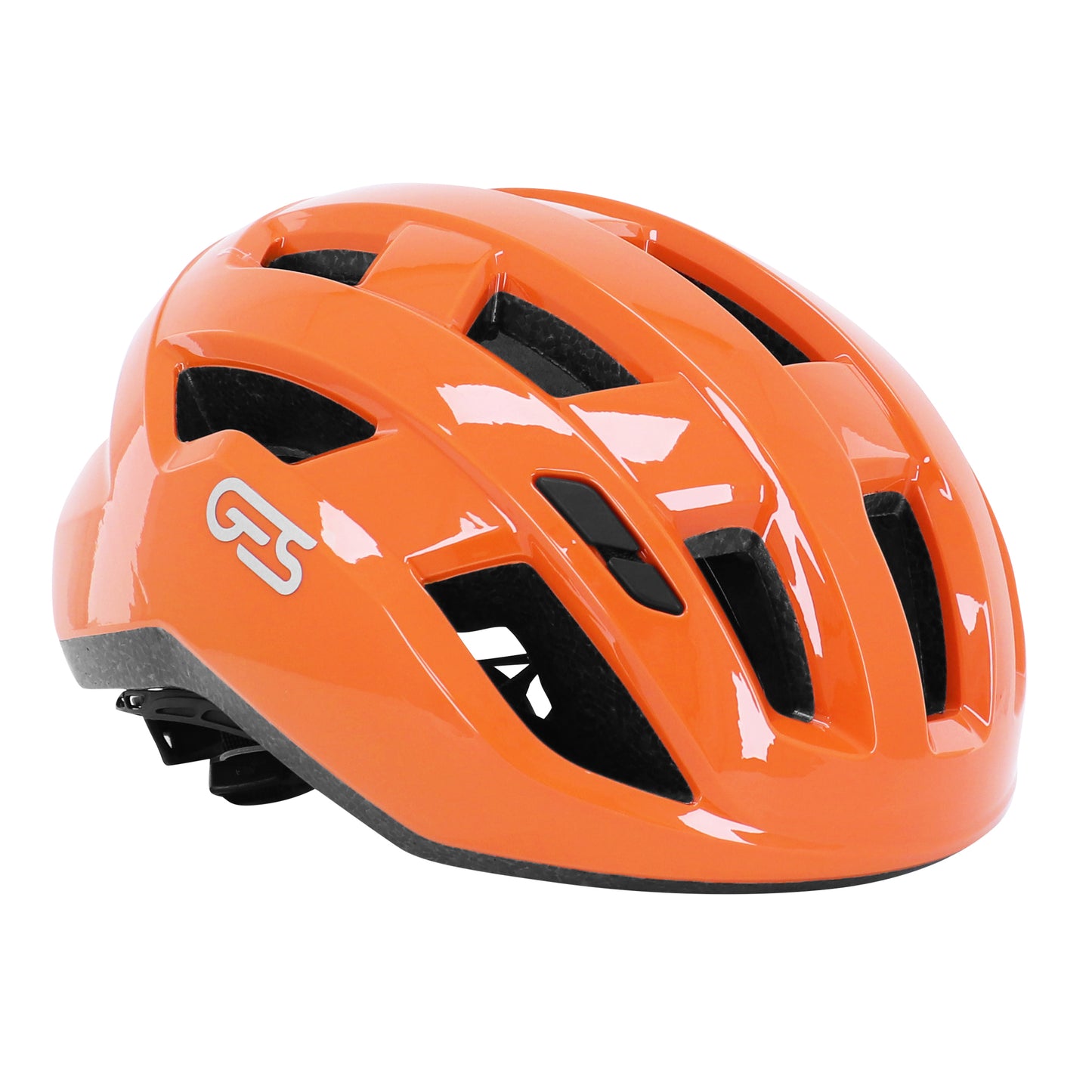 Casque vélo adulte Ges route-gravel x-way orange in-mold fit-système