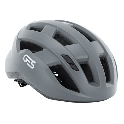 Adult cycling helmet Ges road-gravel x-way metallic grey in-mold fit-system