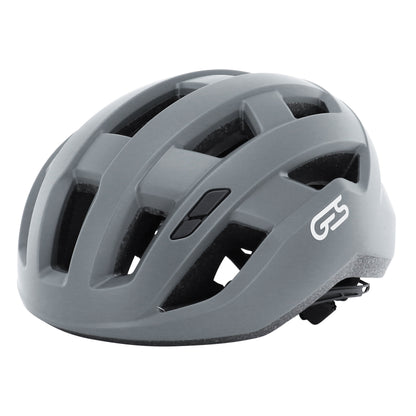Adult cycling helmet Ges road-gravel x-way metallic grey in-mold fit-system