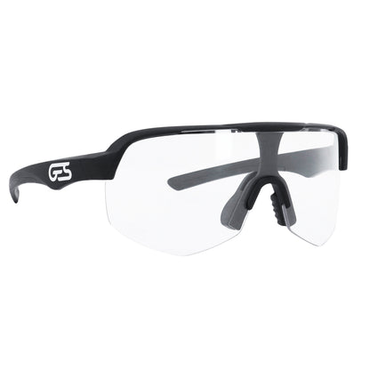 GES Alpha Photochromic Adult Cycling Glasses, Black
