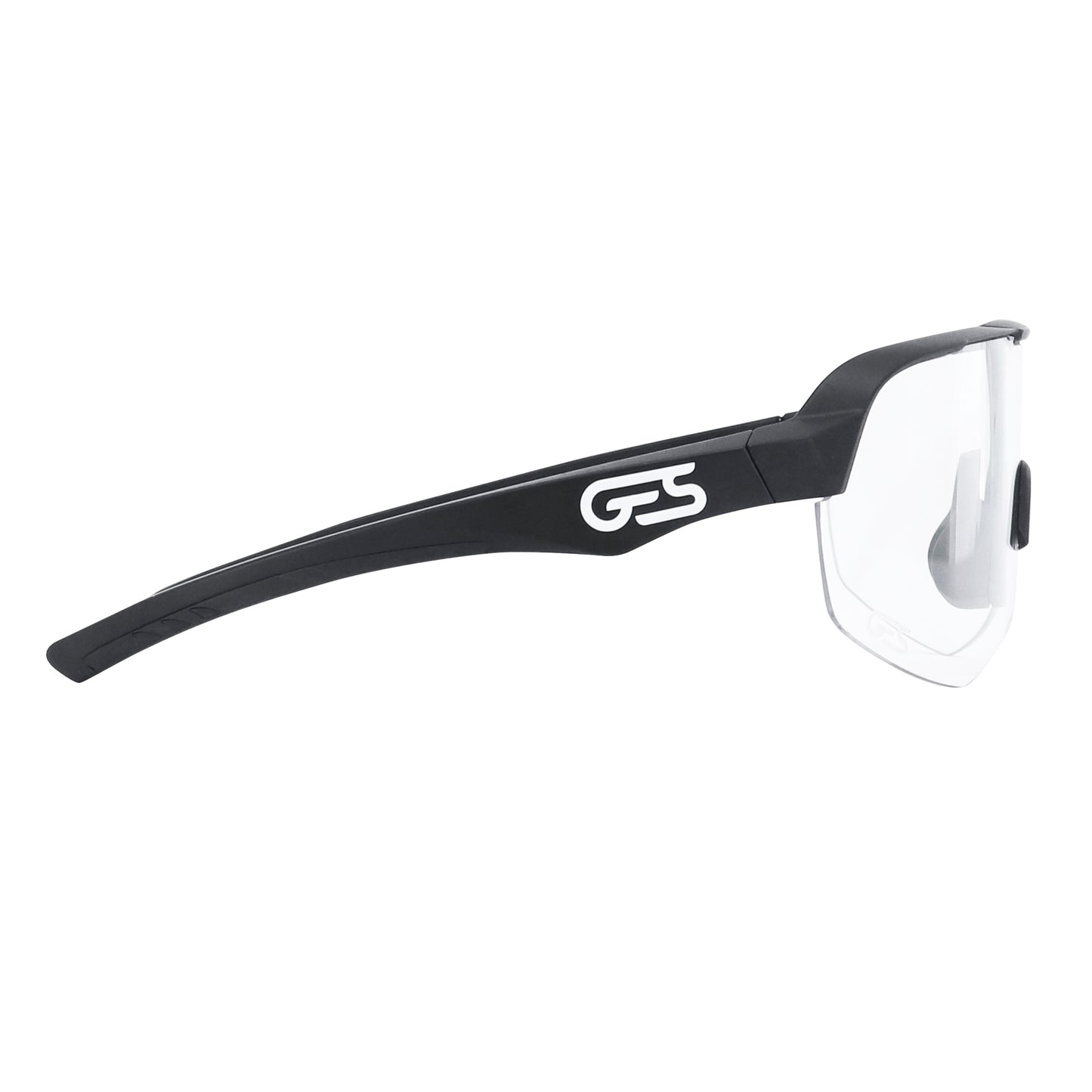 GES Alpha Photochromic Adult Cycling Glasses, Black