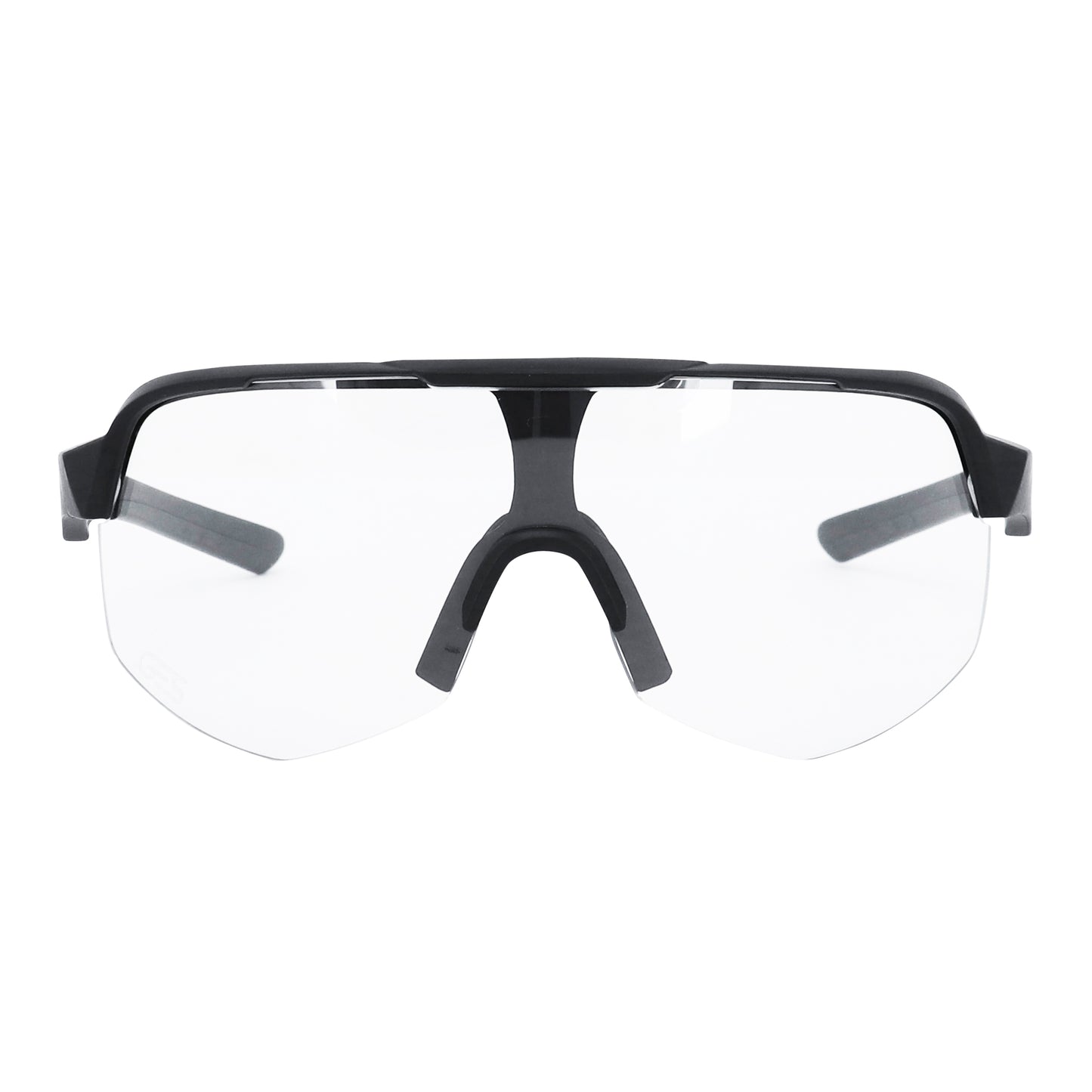 GES Alpha Photochromic Adult Cycling Glasses, Black