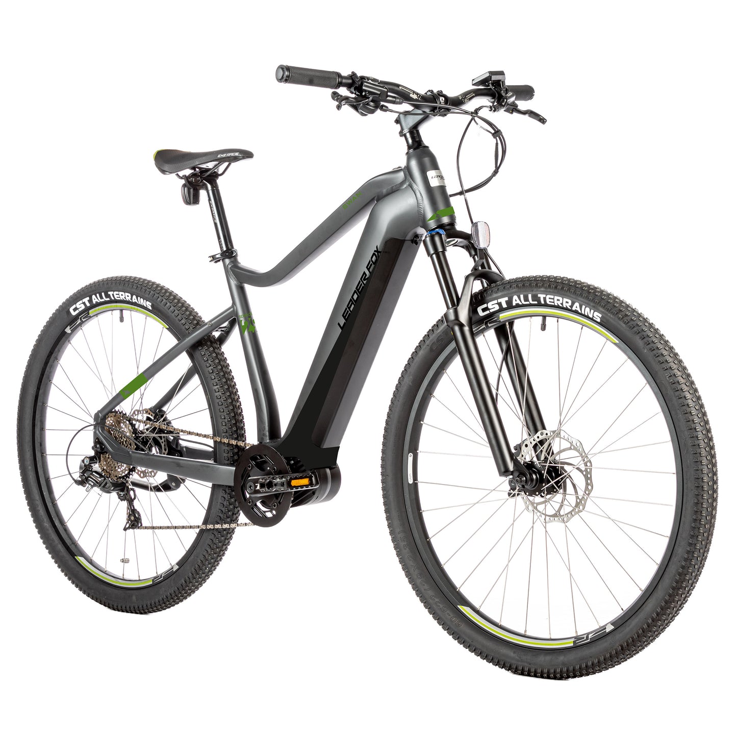 Vélo électrique VTT 29 Leader Fox Swan H gris Bafang M300 15Ah