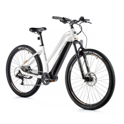 Electric Mountain Bike 29 Leader Fox Swan F white Bafang M300 15Ah