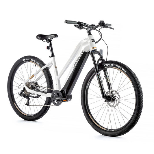 Electric Mountain Bike 29 Leader Fox Swan F white Bafang M300 15Ah