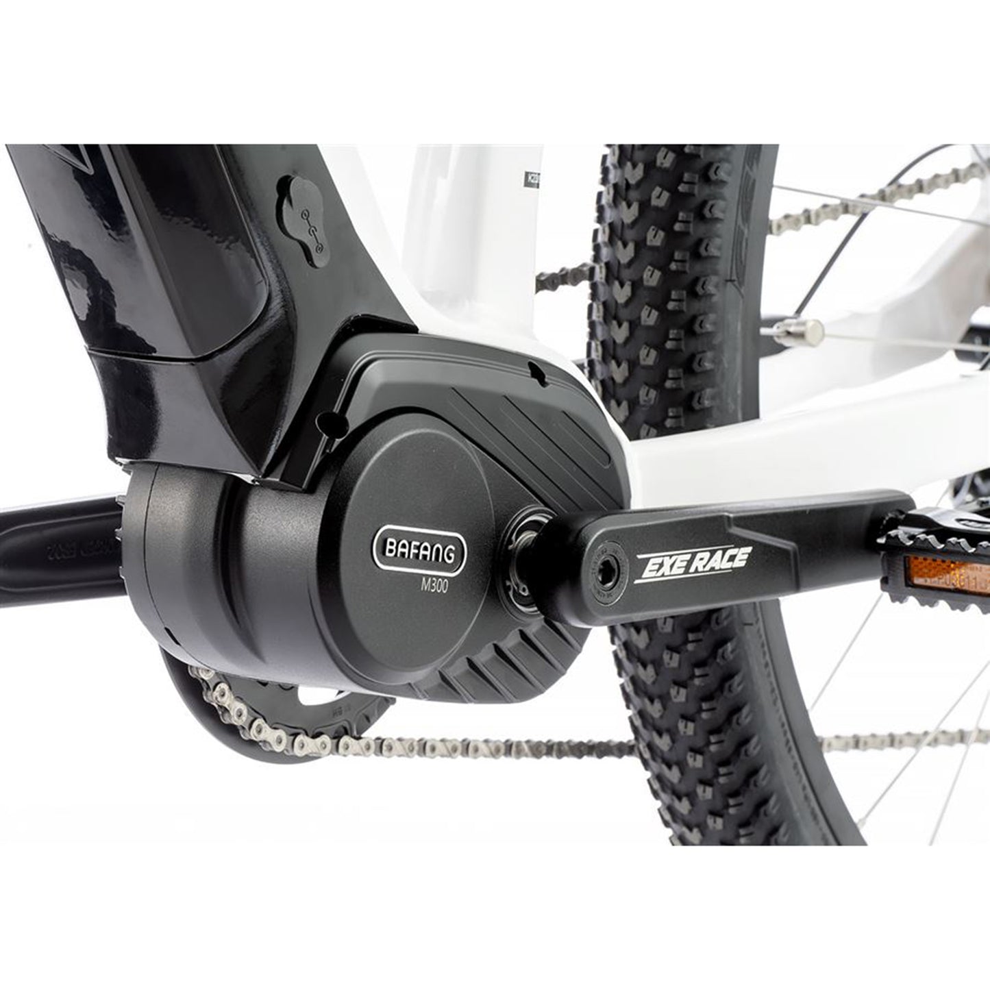 Electric Mountain Bike 29 Leader Fox Swan F white Bafang M300 15Ah