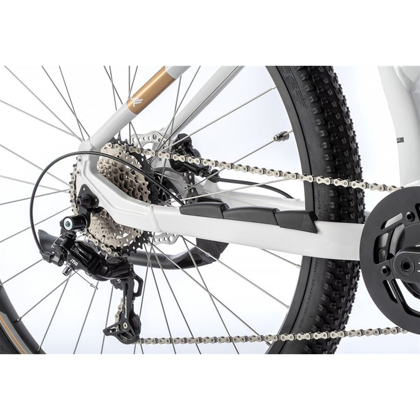Electric Mountain Bike 29 Leader Fox Swan F white Bafang M300 15Ah
