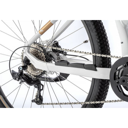 Electric Mountain Bike 29 Leader Fox Swan F white Bafang M300 15Ah
