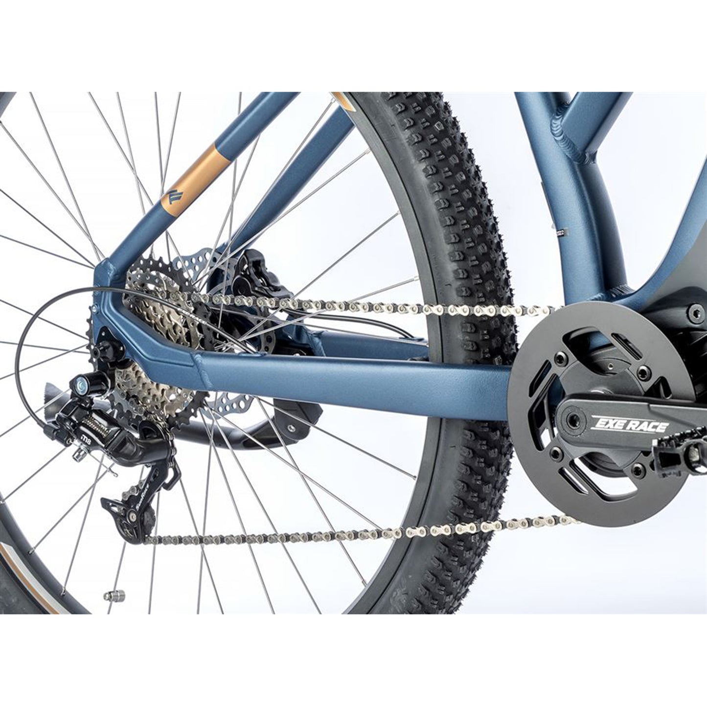 Vélo électrique VTT 29 Leader Fox Swan F bleu mat Bafang M300 15Ah