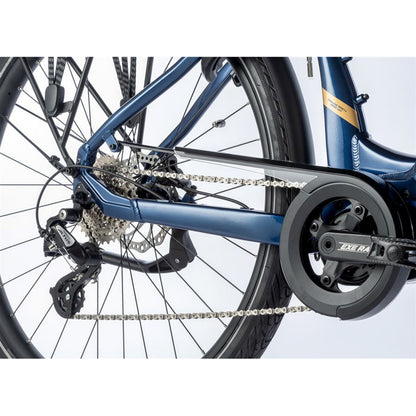 Electric City Bike 28 Leader Fox Saga Blue Bafang M300 15Ah