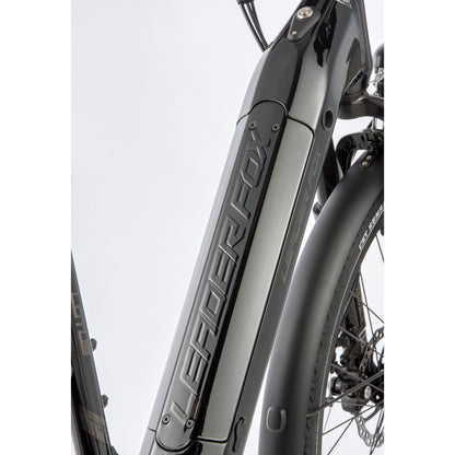 Vélo électrique City 26 Leader Fox Lotus noir Bafang AR 15Ah