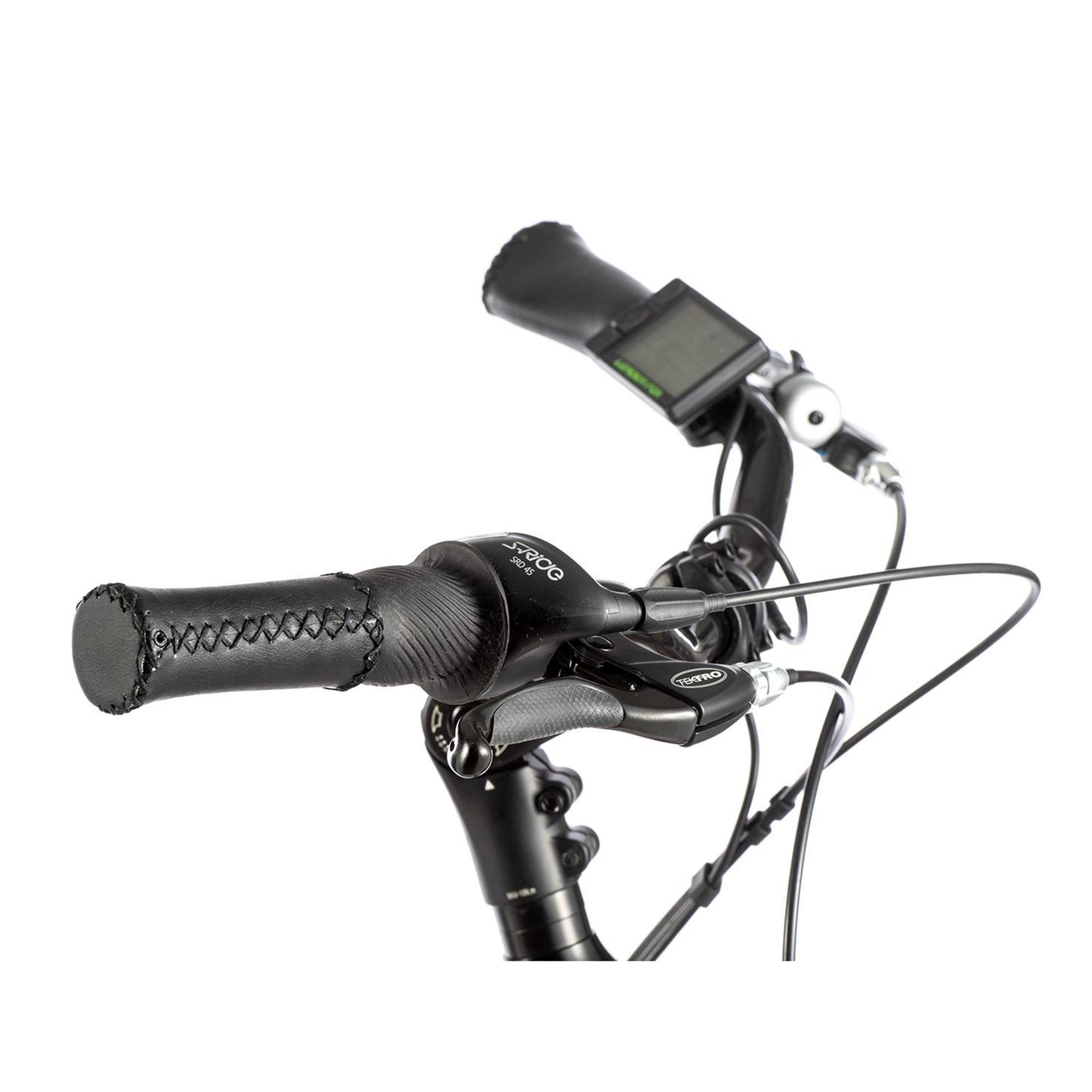 Vélo électrique City 26 Leader Fox Lotus argent Bafang AR 15Ah