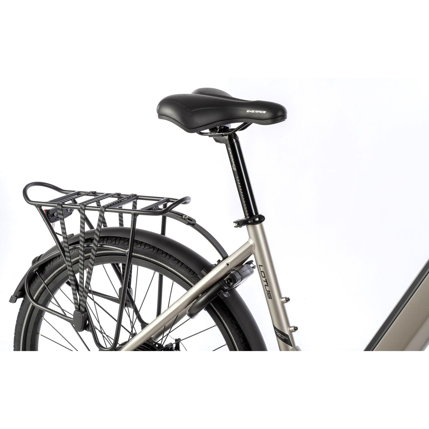 Vélo électrique City 26 Leader Fox Lotus argent Bafang AR 15Ah
