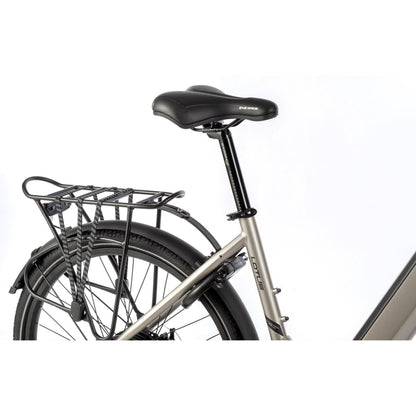 Vélo électrique City 26 Leader Fox Lotus argent Bafang AR 15Ah