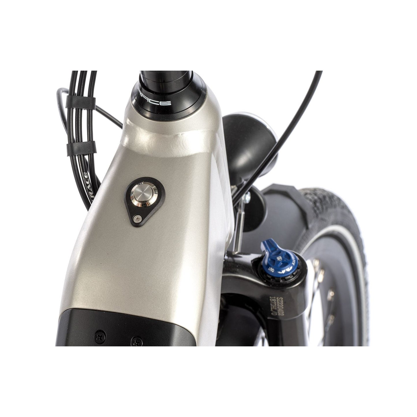Vélo électrique City 26 Leader Fox Lotus argent Bafang AR 15Ah