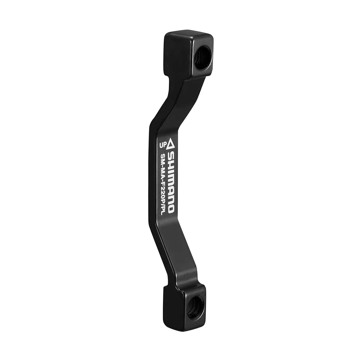 Adaptateur / réhausse frein à disque VTT post-mount Shimano avant-arrière sur un systeme 203mm pour disque 220mm