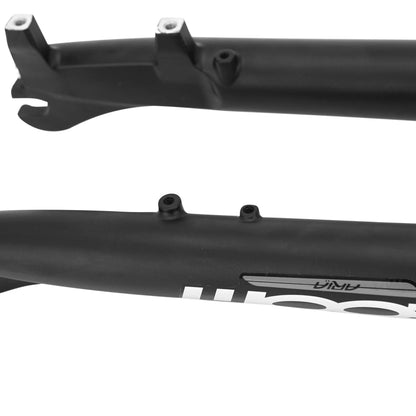 Fourche VTC 28 " 700x35 Zoom 187d alu ressort noir mat deb. 65mm réglable pivot lisse 1"1-8-28,6