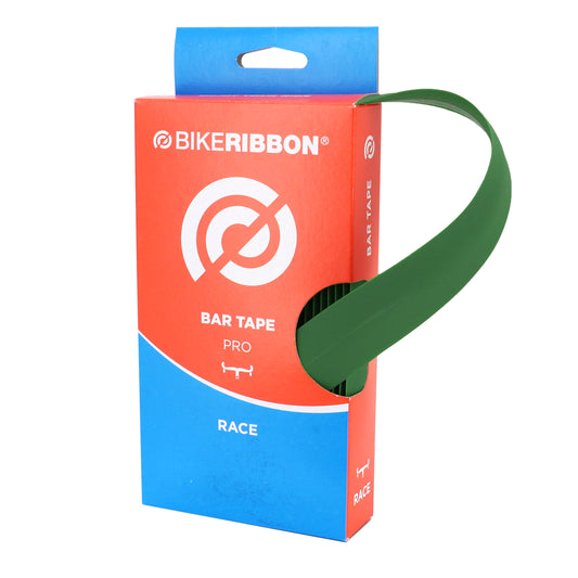 Bikeribbon Cork Gel Handlebar Tape Matte Green
