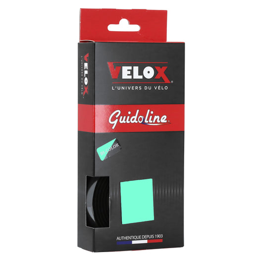 Ruban guidon VELOX Maxi Cork bicolore noir vert Bianchi