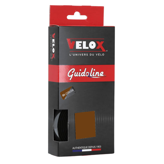 Ruban guidon VELOX Maxi Cork bicolore noir marron