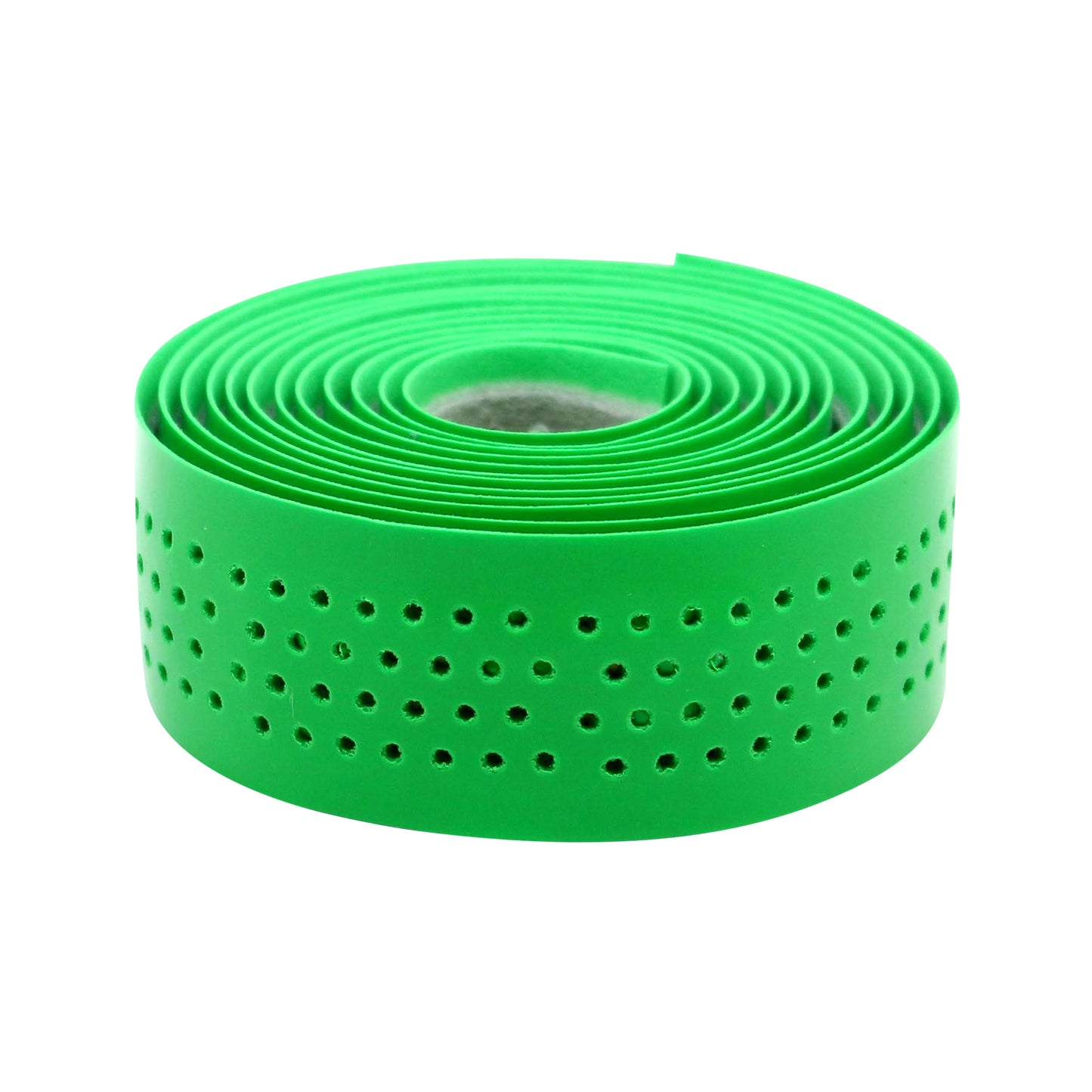 Ruban guidon VELOX Gloss perforé vert brillant