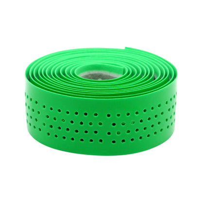 Ruban guidon VELOX Gloss perforé vert brillant
