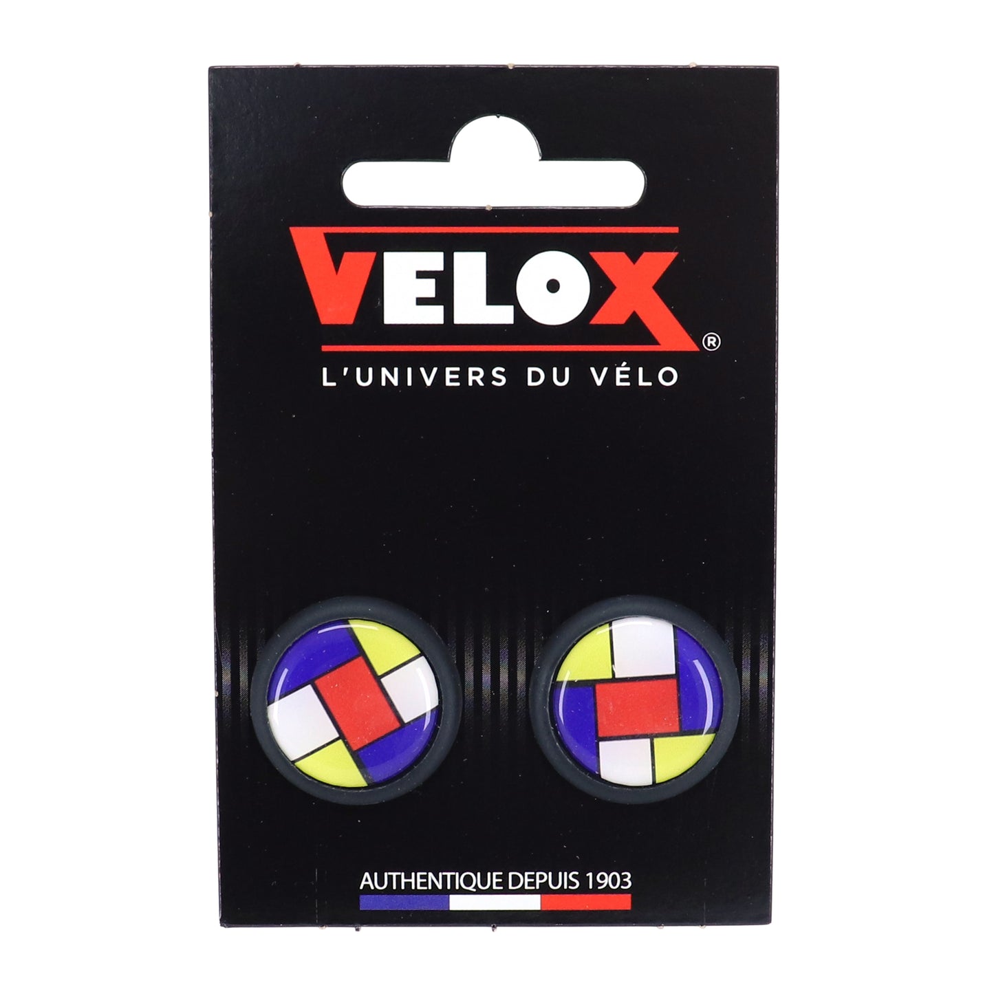 Bouchons cintre route VELOX doming Mondrian paire