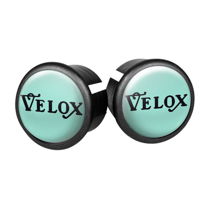 Bouchons cintre route VELOX doming vert Bianchi paire