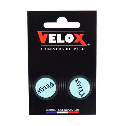 Bouchons cintre route VELOX doming vert Bianchi paire