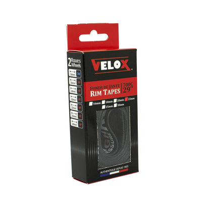 Velox 700c/29" high-pressure rim tape 22mm, sold in pairs