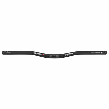 Cintre VTT demi relève Ergotec low riser alu noir diam 25,4mm l 640mm relève 20mm