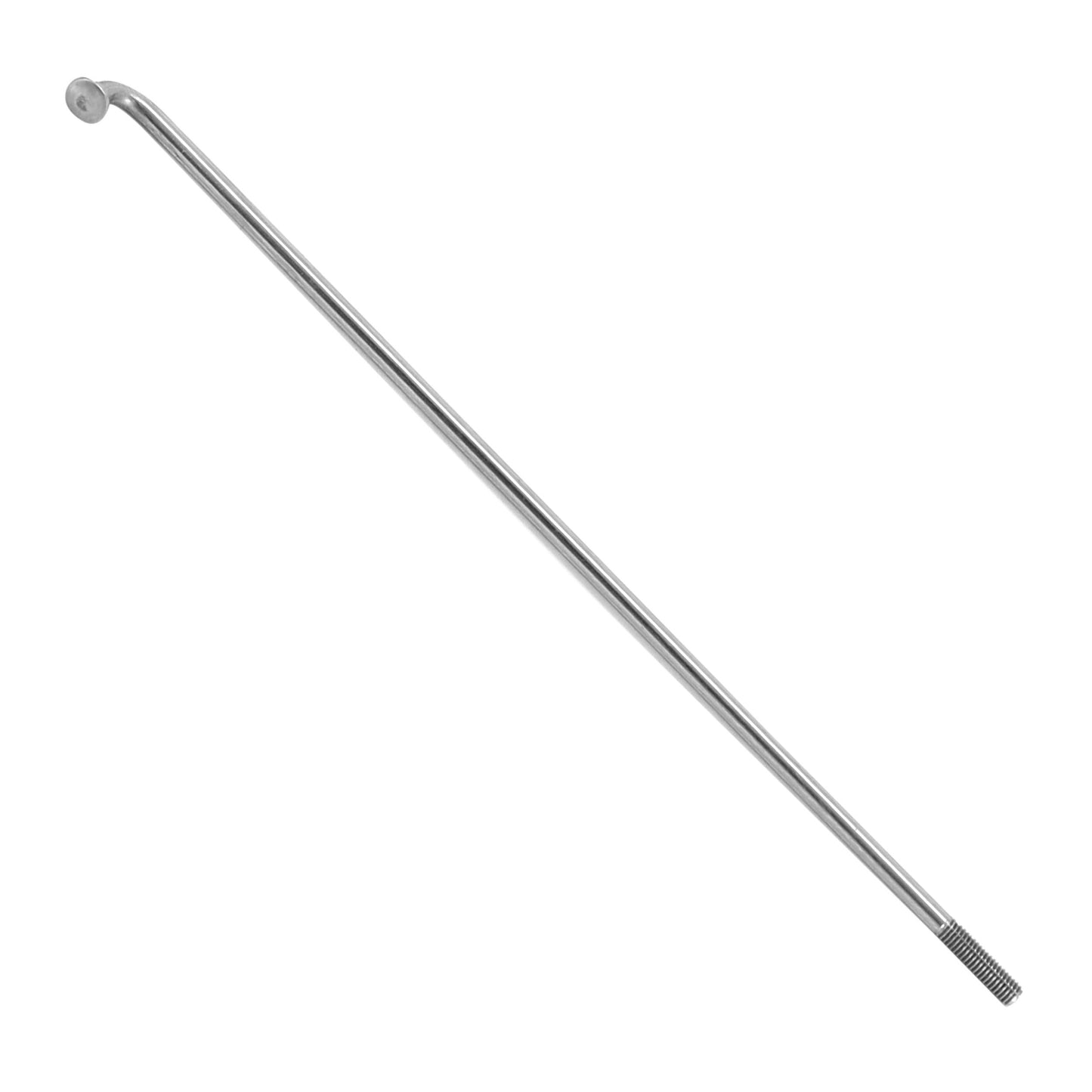 Rayon PCP e-bike inox argent 2,3mm coudé 120 mm