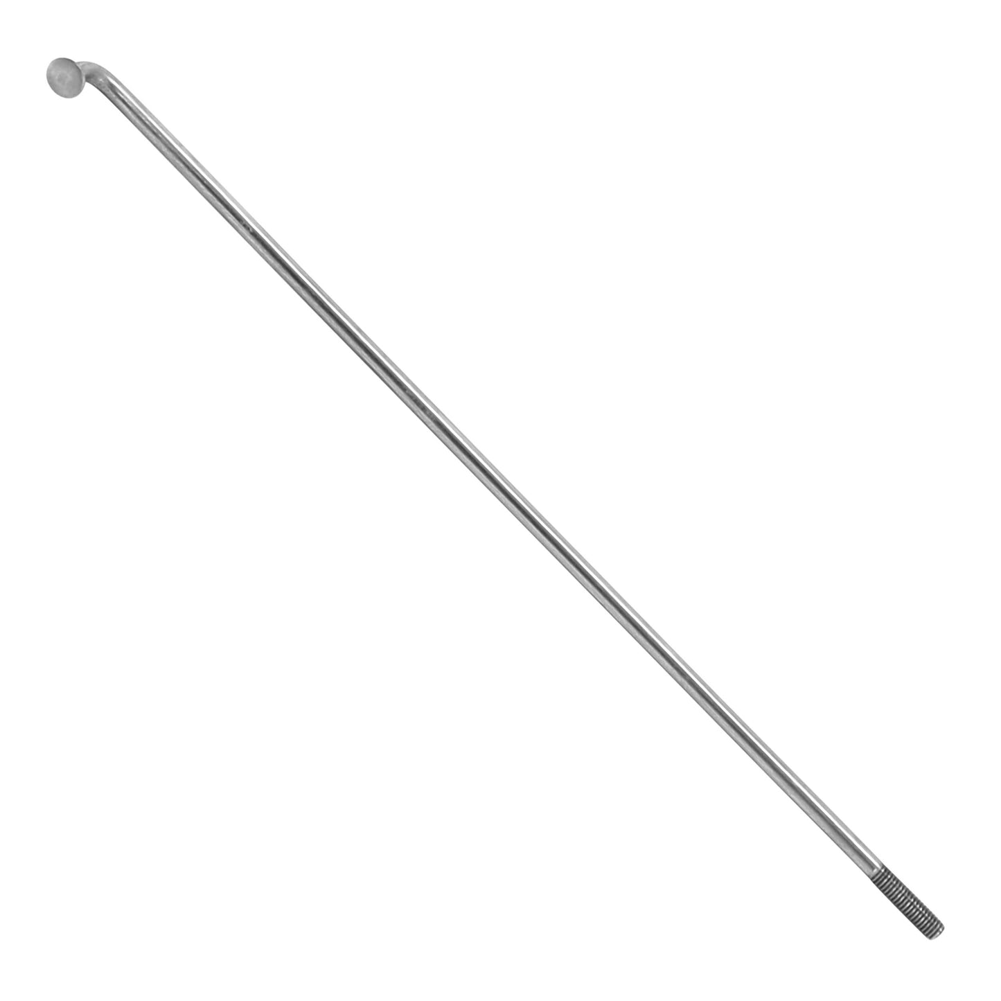 Rayon PCP e-bike inox argent 2,3mm coudé 130 mm